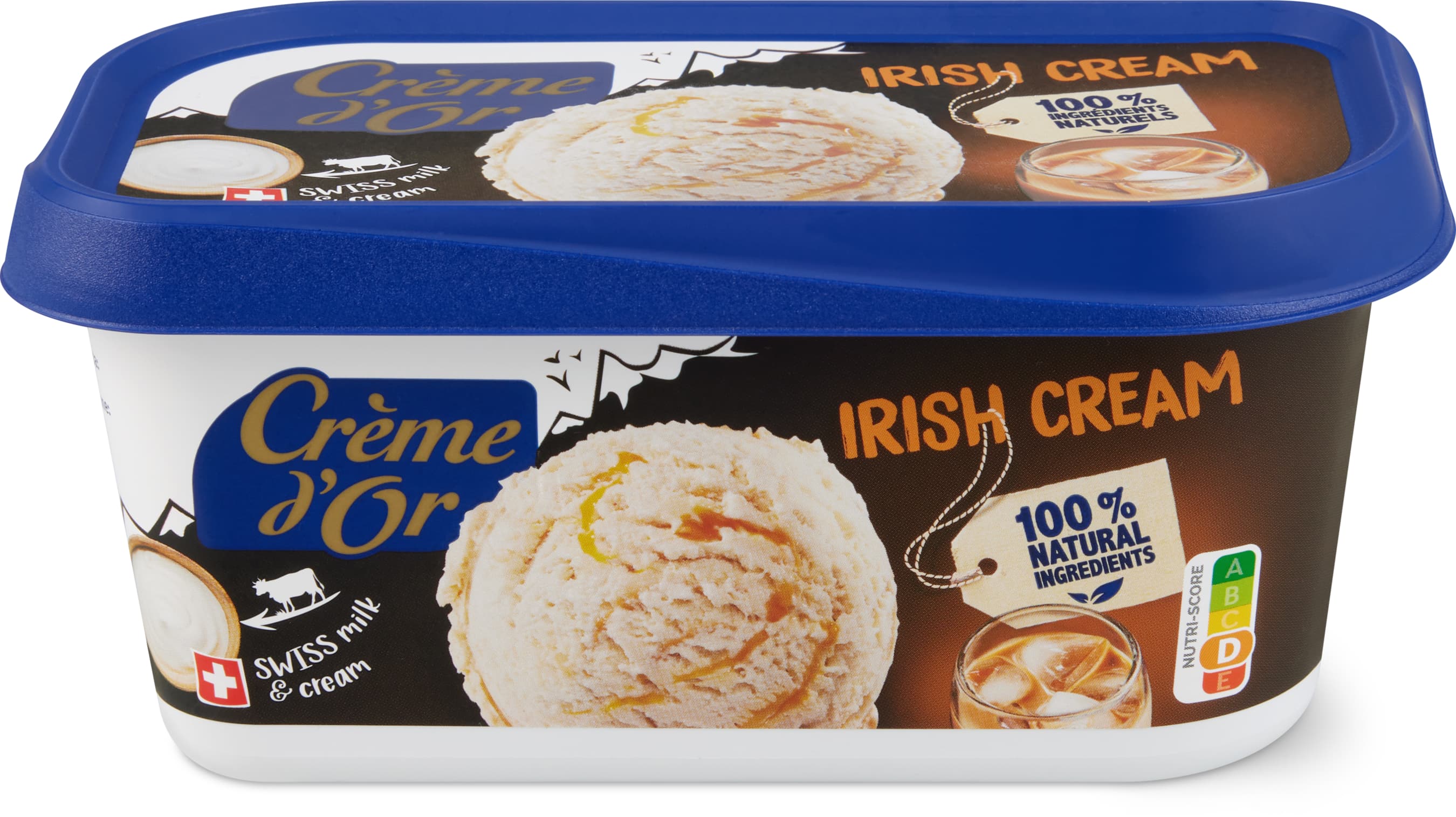 Glace en bac Irish Cream